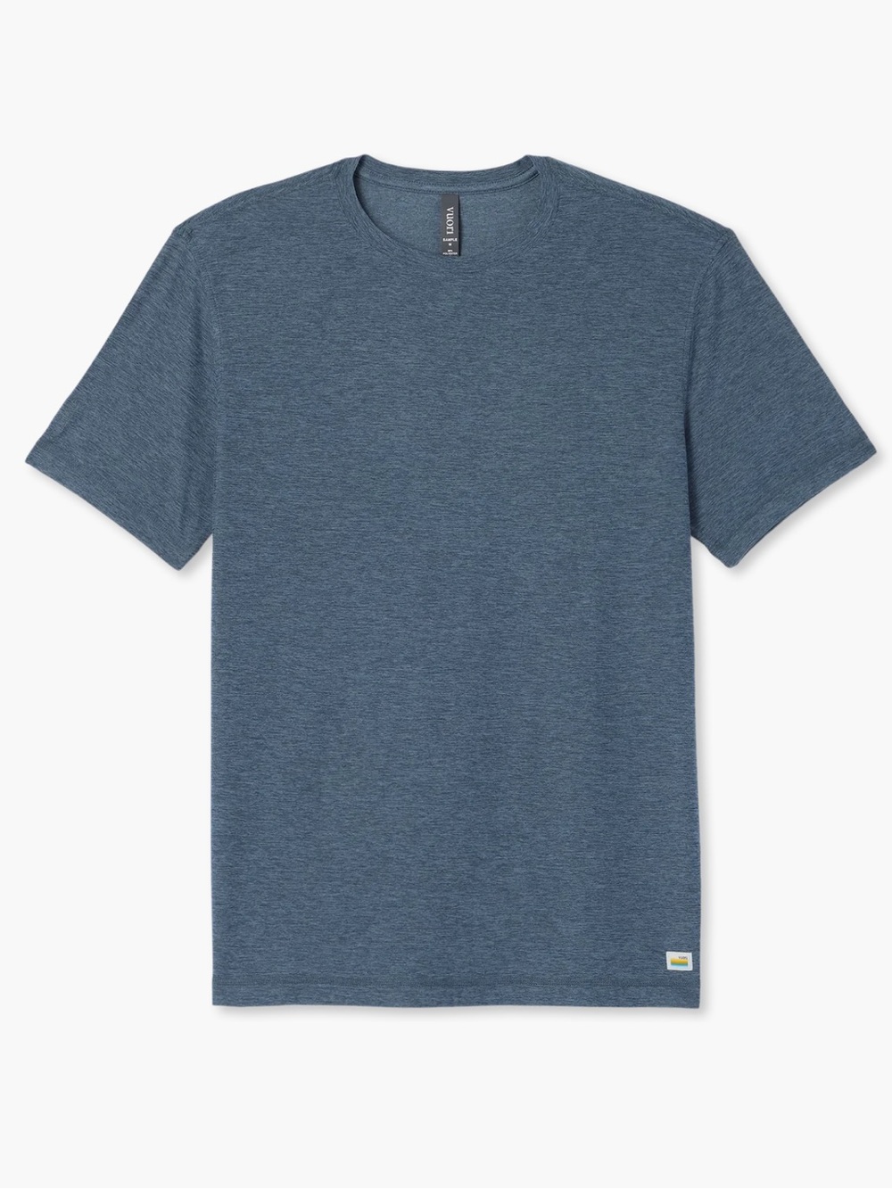 Vuori Men’s Short sleeve Strato tech tee blue sea heather Size XL